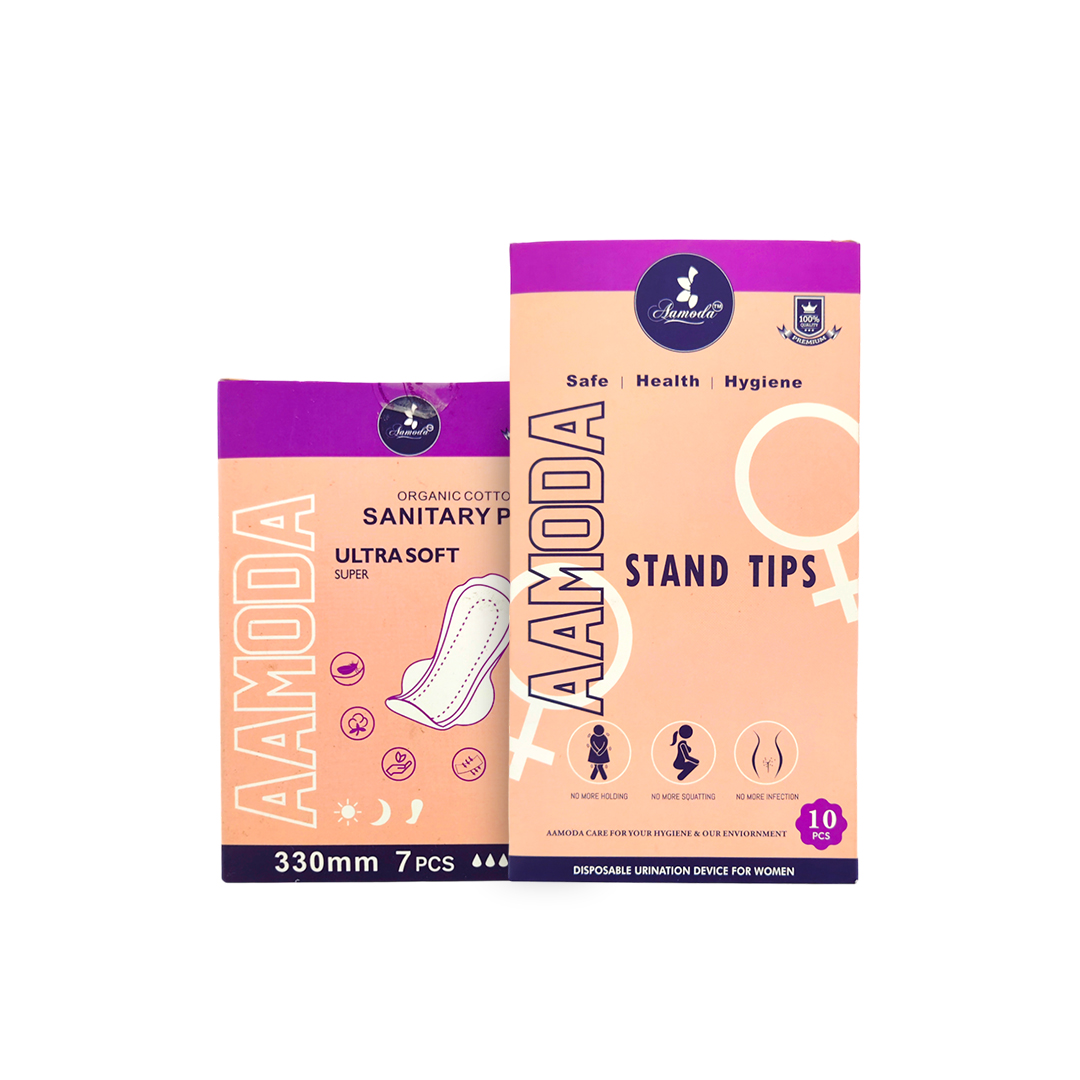 Stand tips + Sanitary pads